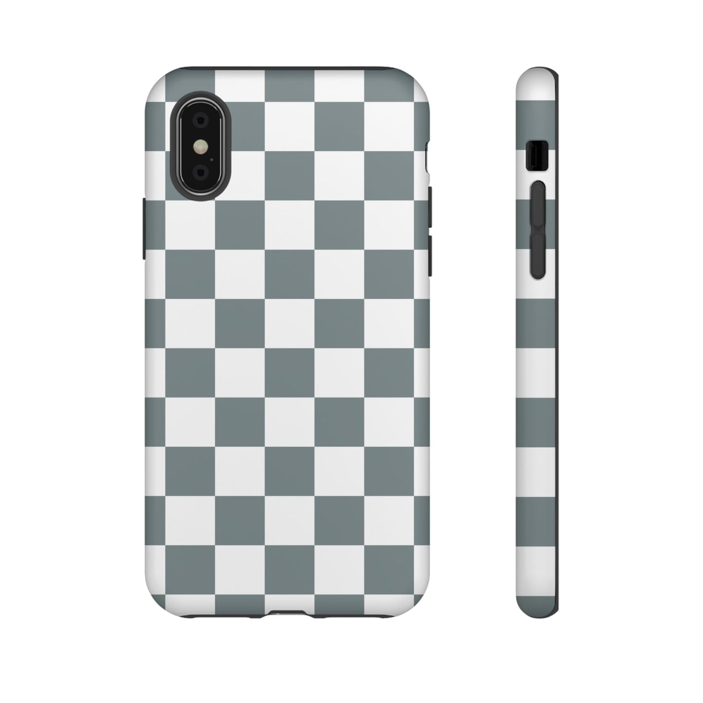 Stylish Checkerboard Phone Case, Durable Phone Cover, Unique Gift, iPhone 17 Pro, 17, 17 Air, 16, 15, 14, 13, 12, 11, X, XR, XS MAX