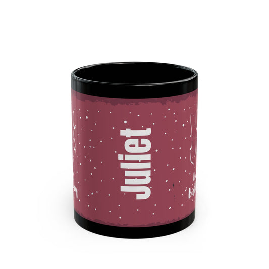 Personalized Birthday Mug, Custom Name Coffee Cup, Unique Gift for Him or Her, Holiday Cheer, Celebrate in Style, Birthday present