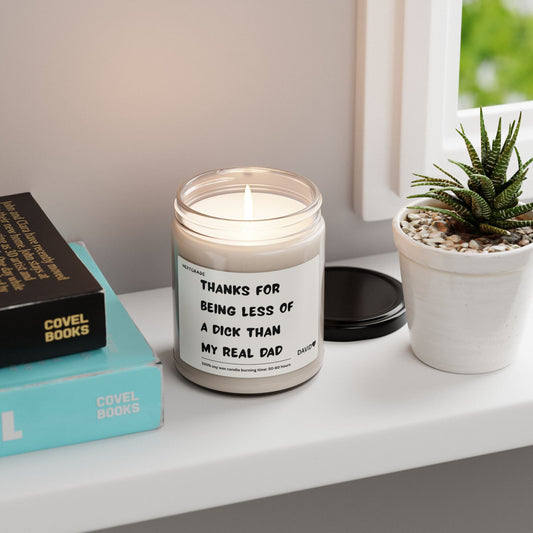 Personalized Funny Dad Scented Candle, Gift For Dad, Perfect Gift for Father's Day, Birthday, Soy Wax, Home Decor, Relaxation