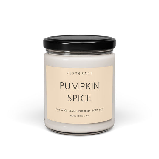 Pumpkin Spice Soy Candle | Cozy Home Decor, Halloween Candle, Fall Scents, Home Fragrance, Gift for Her, Autumn Vibes, Relaxation Candle