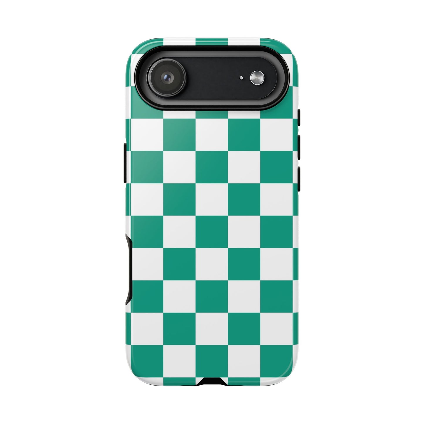Checkered iPhone Case, Stylish Phone Cover,  Mobile Case For iPhone 17 Pro, 17, 16, 15, 14, 13, 12, 11, X, XR,XS MAX, Chic Gift for Her