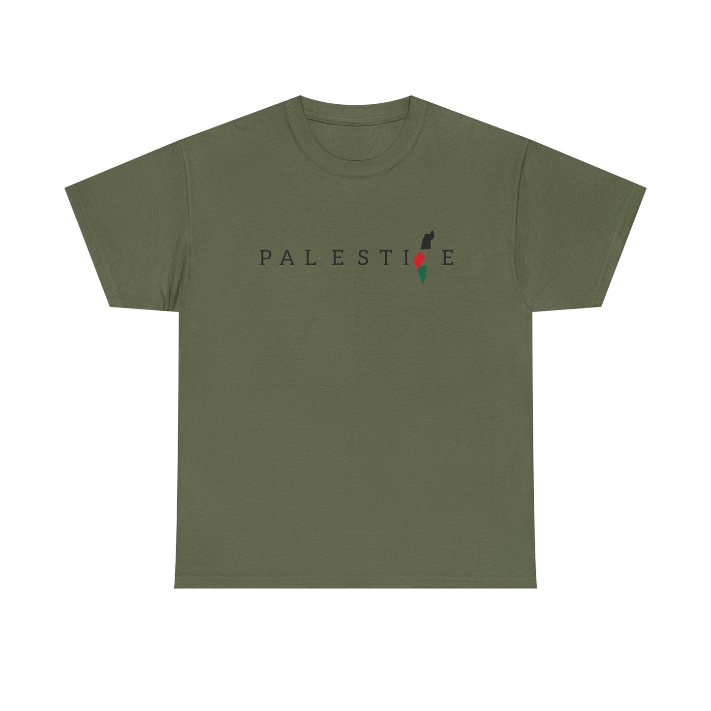 Palestine Heavy Cotton Tee, Comfortable and Stylish, Perfect for Casual Wear, Gifts, Activism, and Everyday Statements