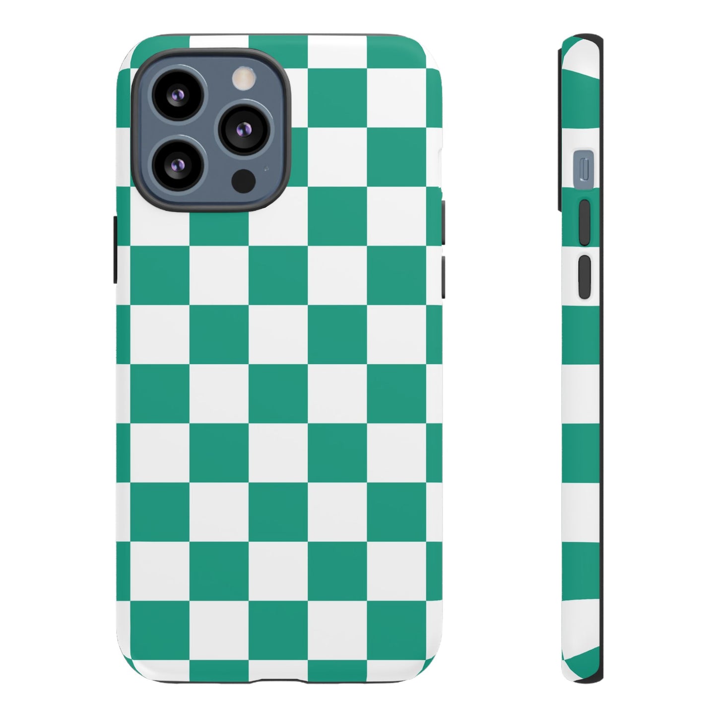 Checkered iPhone Case, Stylish Phone Cover,  Mobile Case For iPhone 17 Pro, 17, 16, 15, 14, 13, 12, 11, X, XR,XS MAX, Chic Gift for Her