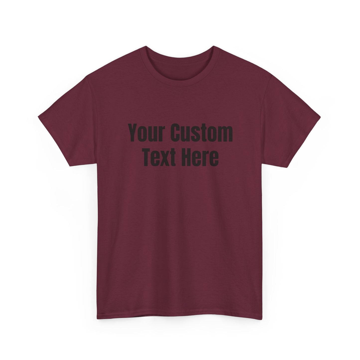 Customizable Heavy Cotton Tee - Perfect for Gifts, Events, Casual Wear, Team Outfits, Celebrations, Perfect Gift for Birthdays