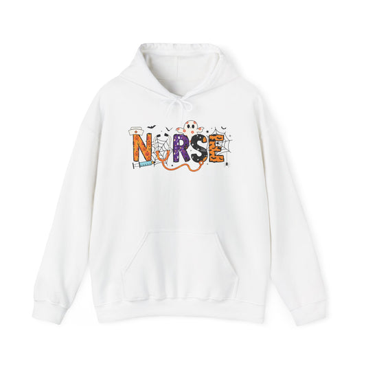 Nurse Themed Hooded Sweatshirt, Cozy Gift for Nurses, Healthcare Apparel, Medical Worker Hoodie, Holiday Gift for Nurses