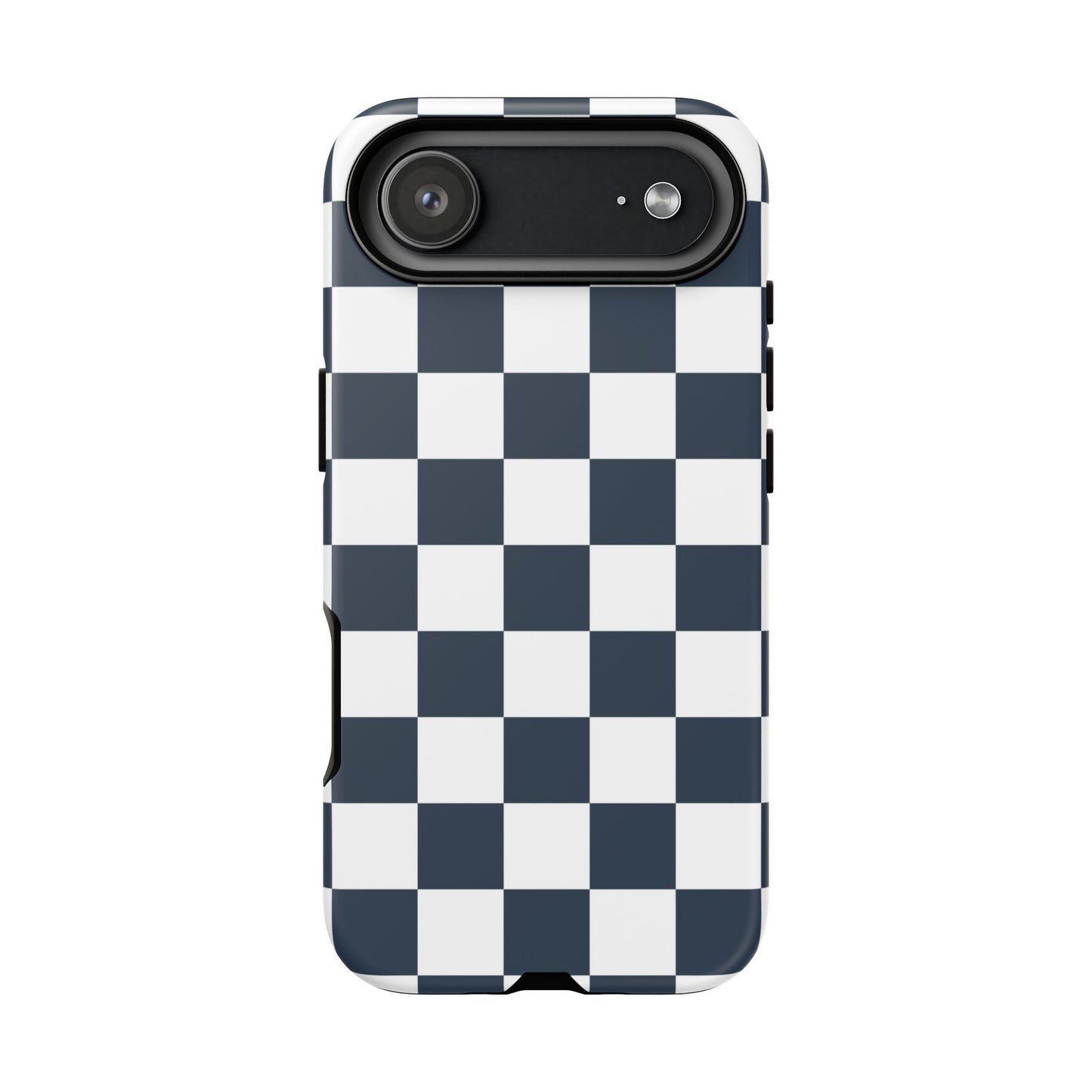 Checkered Pattern iPhone Case, iPhone Cover, Modern iPhone Accessory, Gift for Him, Trendy Mobile Protection
