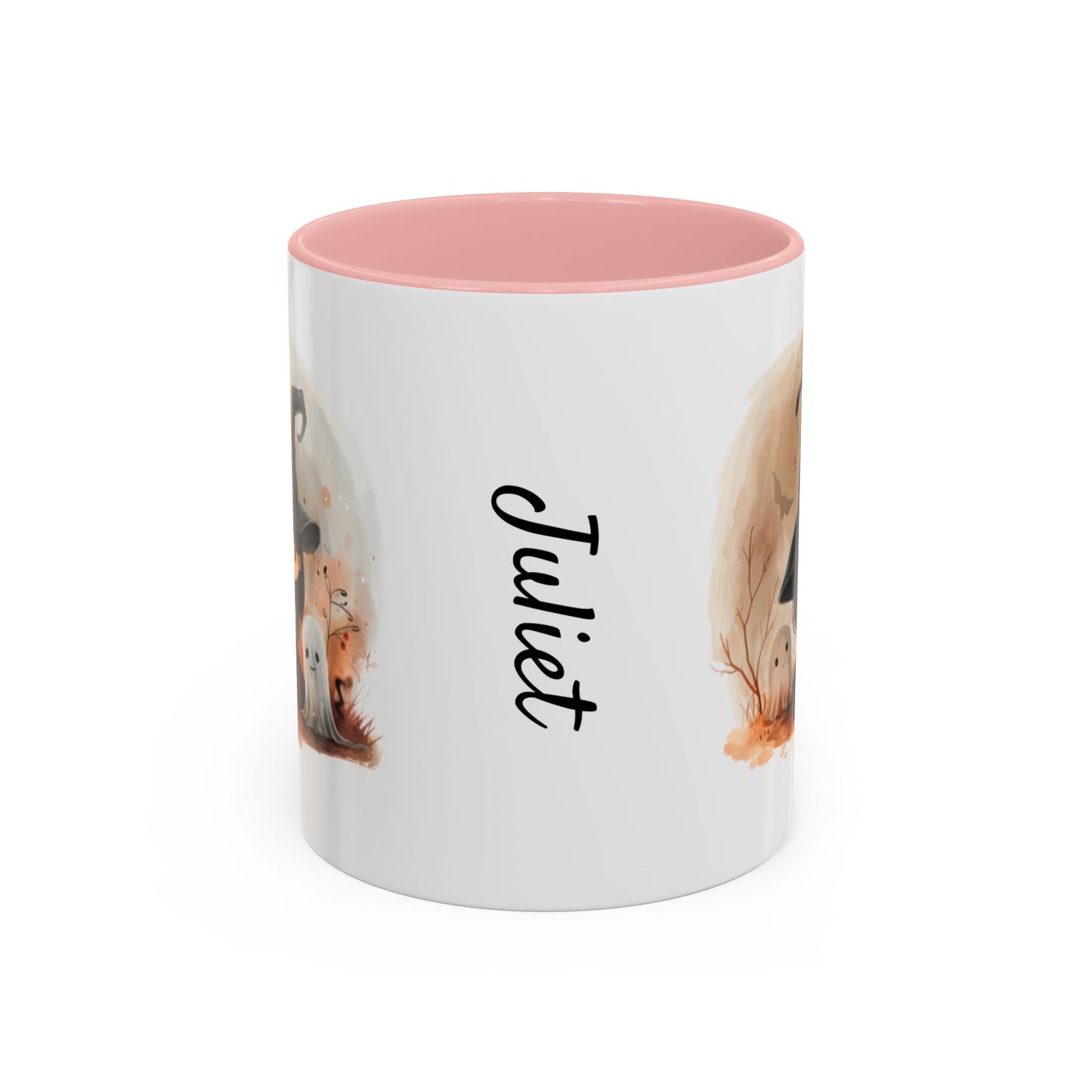 Personalized Witch Coffee Mug, Personalized Halloween Mug, Cute Witch Gift, Fall Decor, Coffee Cup for Kids