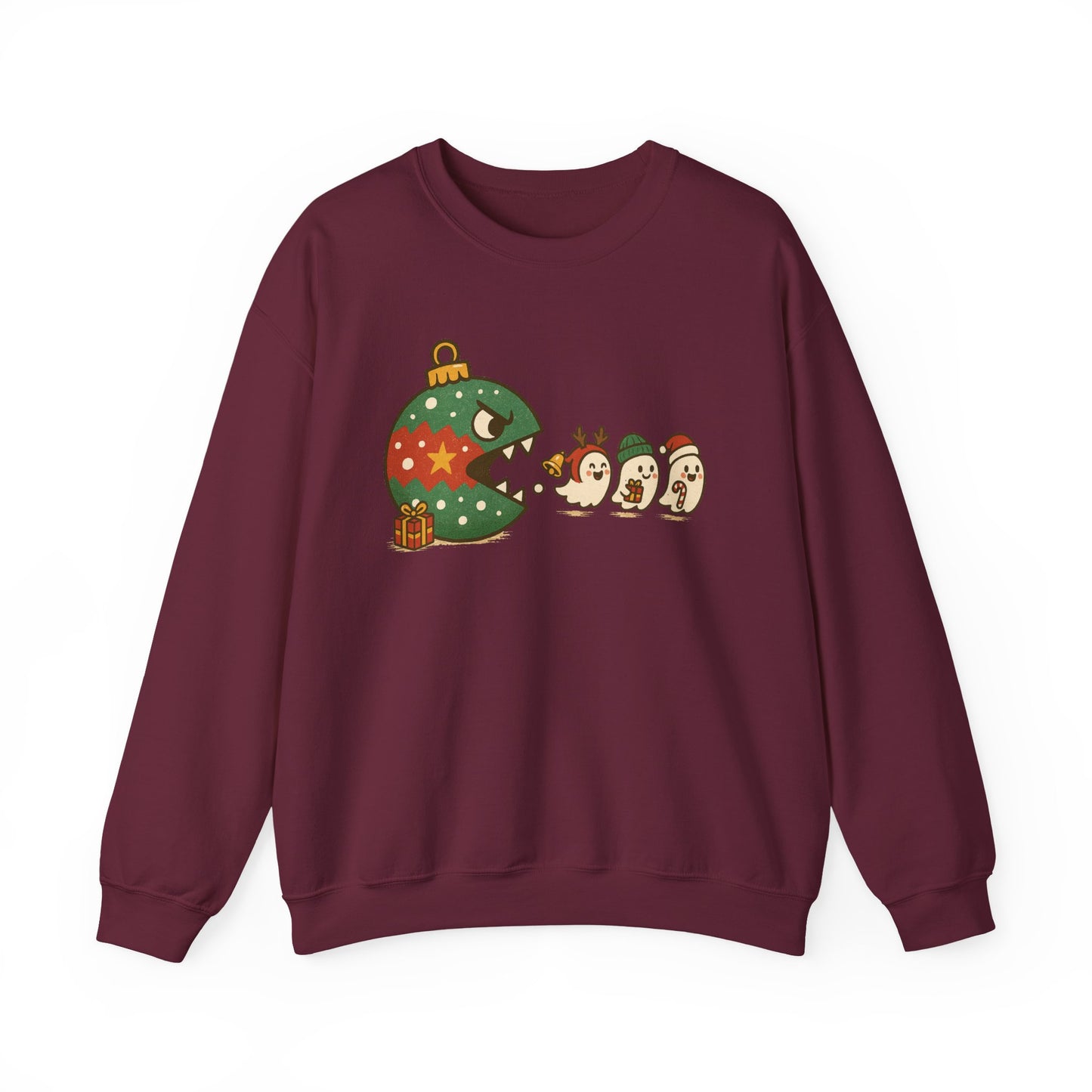 Cute Holiday Crewneck Sweatshirt, Funny Christmas Gift, Cute Sweater, Unisex Christmas Sweatshirt, Cozy Winter Apparel