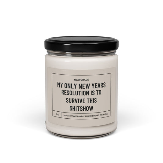 Funny New Years Gifts Sarcastic Gifts for 2025 New Year Candle New Years Resolutions Funny Demotivational Uninspiring Gifts for Men Women