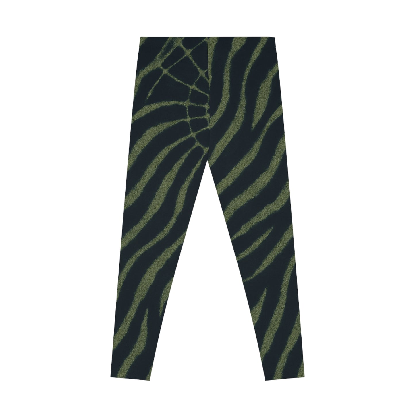 Wild Jungle Print Stretchy Leggings, Yoga, Acrobatics, Yoga, Acroyoga - Batik, Tie-Dye - unisex -turquoise