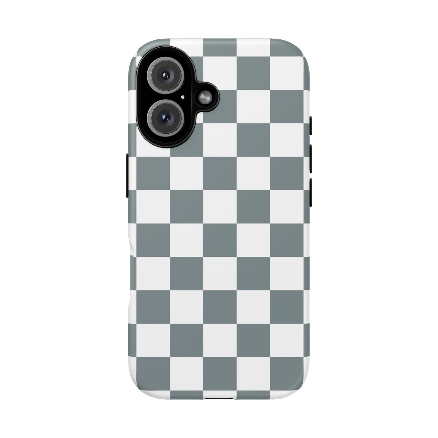 Stylish Checkerboard Phone Case, Durable Phone Cover, Unique Gift, iPhone 17 Pro, 17, 17 Air, 16, 15, 14, 13, 12, 11, X, XR, XS MAX
