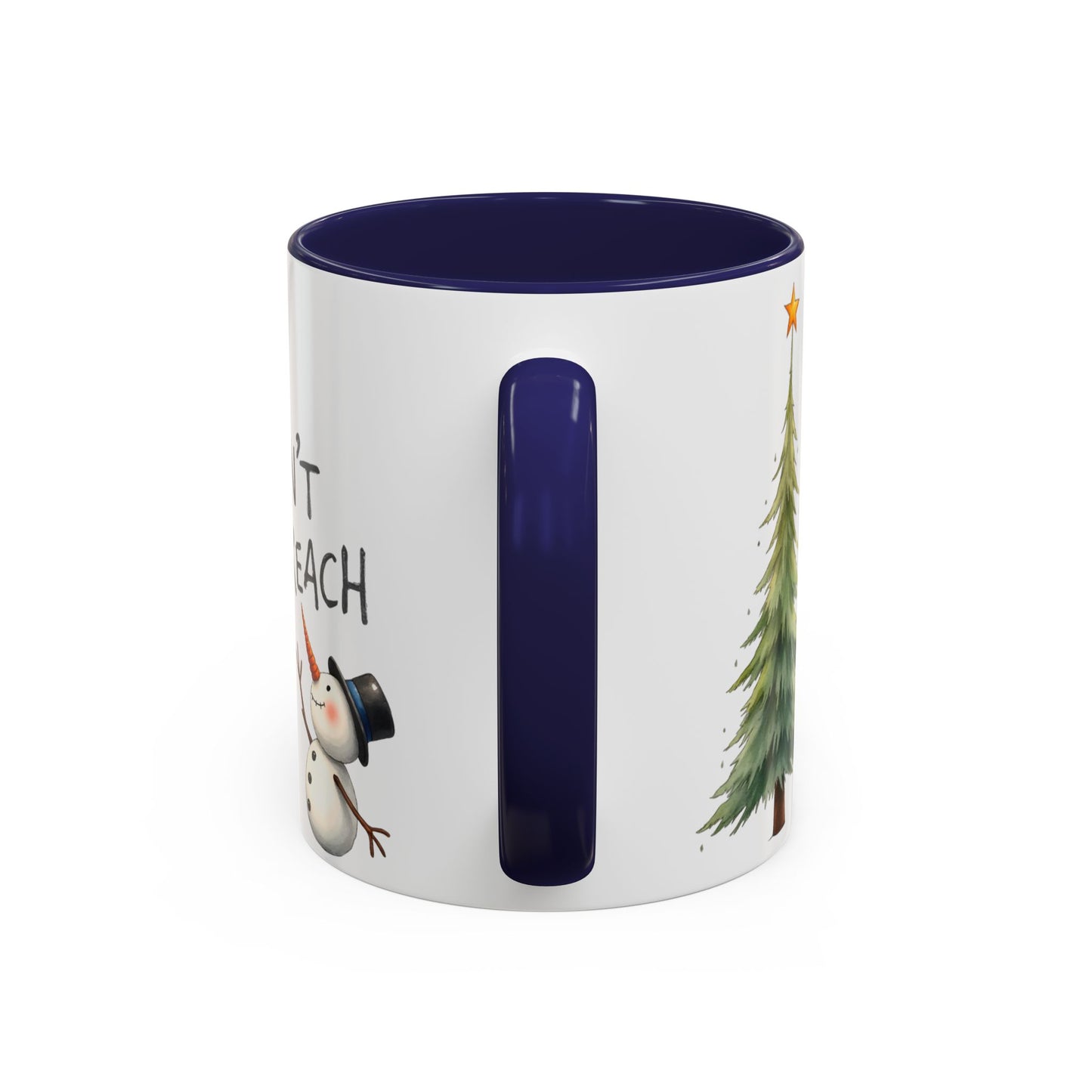 Personalized Holiday Coffee Mug, Cute Snowman Design, Winter Drinkware, Festive Gift, Custom Name Mug, Christmas Day Gift