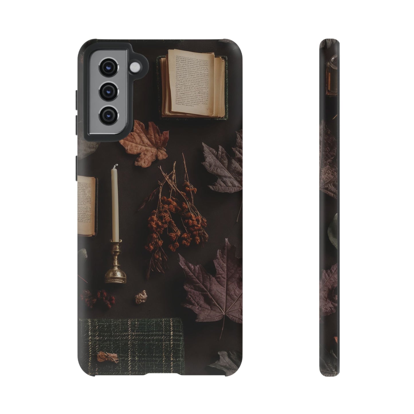 Floral Nature Phone Case, Tough Phone Case for Fall Decor, Phone Case for iPhone and Samsung, Stylish Protective Cover for iPhone