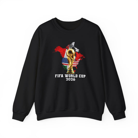 World Cup 2026 Trophy Sweatshirt, USA Soccer Crewneck, Football Fan Pullover, Vintage Soccer Graphic, Match Day Gift