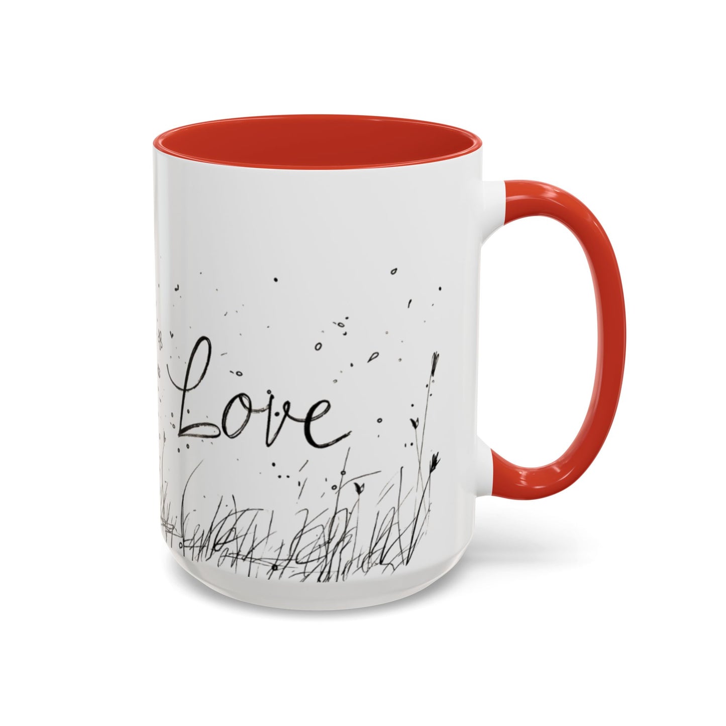 Romantic Coffee Mug, Love Gift for Coffee Lovers, Valentine's Day Mug, Couple Gift, Home Decor, Art Mug, Gift for Wife