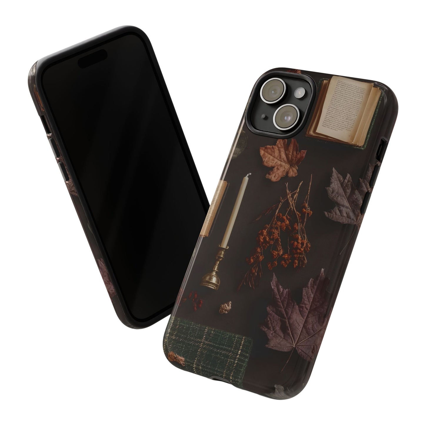Floral Nature Phone Case, Tough Phone Case for Fall Decor, Phone Case for iPhone and Samsung, Stylish Protective Cover for iPhone