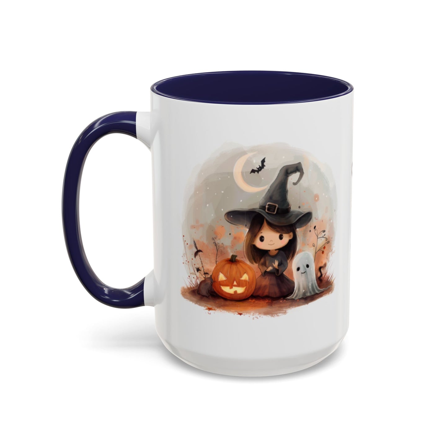 Personalized Witch Coffee Mug, Personalized Halloween Mug, Cute Witch Gift, Fall Decor, Coffee Cup for Kids