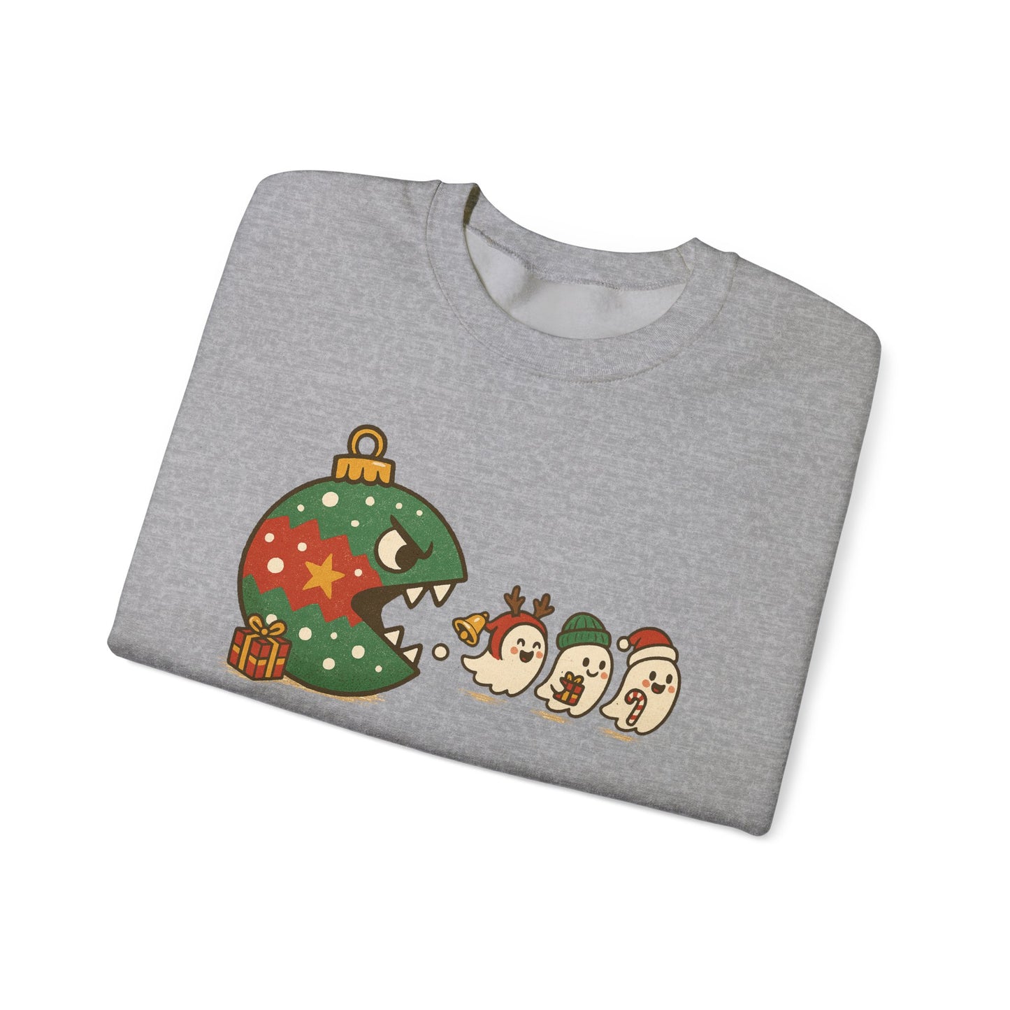 Cute Holiday Crewneck Sweatshirt, Funny Christmas Gift, Cute Sweater, Unisex Christmas Sweatshirt, Cozy Winter Apparel