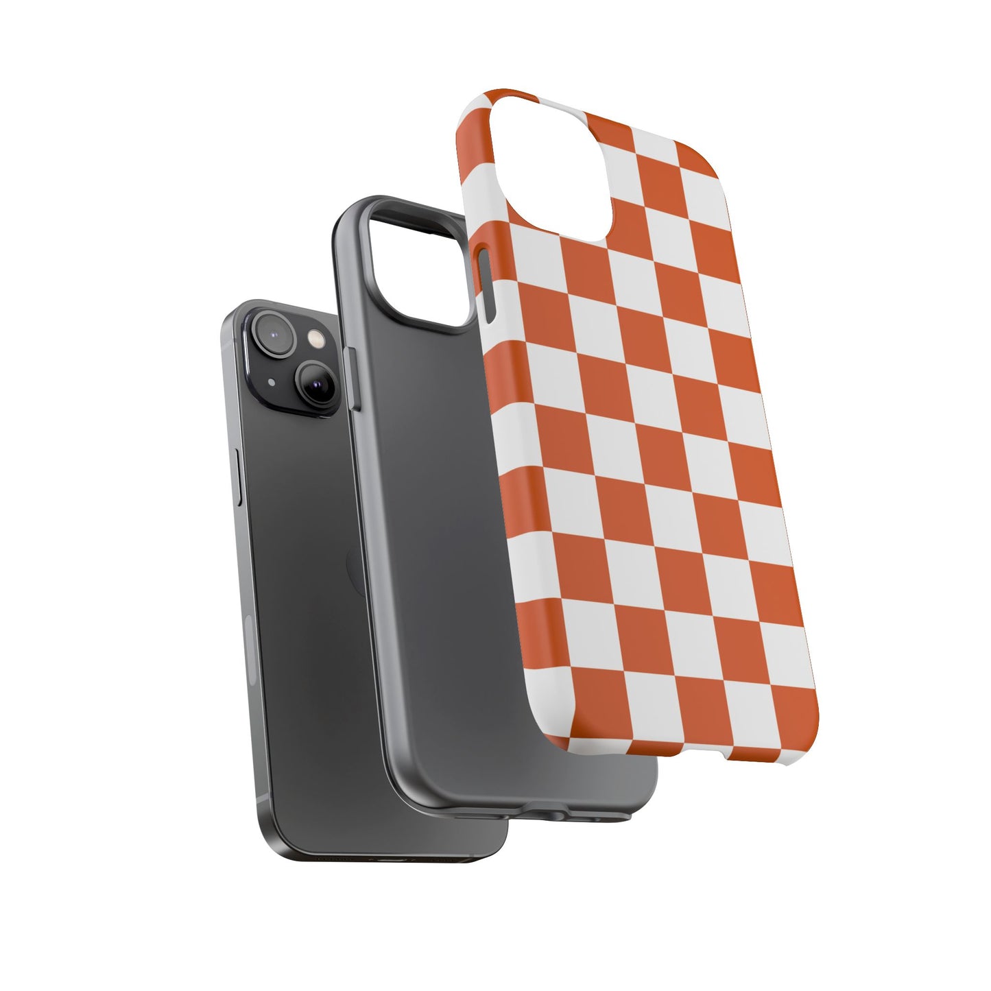 Checkered Phone Case, Trendy Phone Cover, iPhone 17 Pro, 17, 17 Air, 16, 15, 14, 13, 12, 11, X, XR, XS MAX