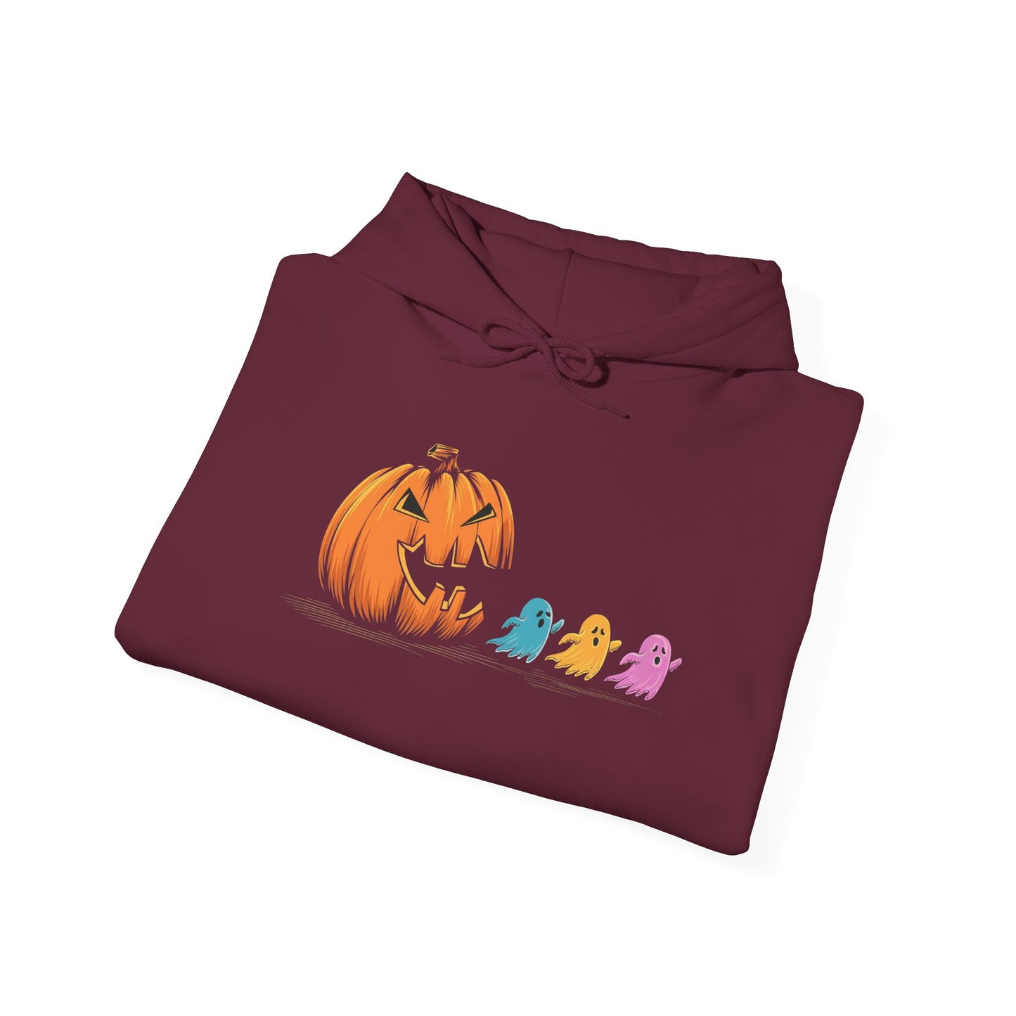Halloween Pumpkin Cozy Hoodie, Unisex Sweatshirt, Fall Fashion, Spooky Season Apparel, Cute Halloween Gift, Casual Warmth