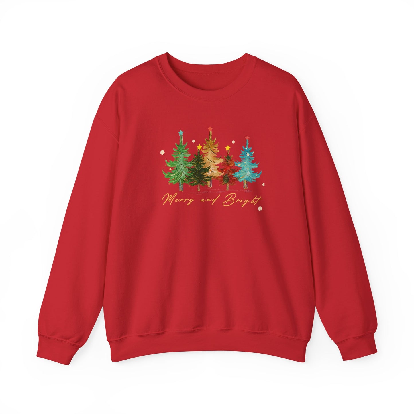 Cozy Christmas Trees Sweatshirt, Holiday Apparel, Warm Sweater Gift, Nature Lover Top, Christmas and Winter Essential, Christmas  day Gift
