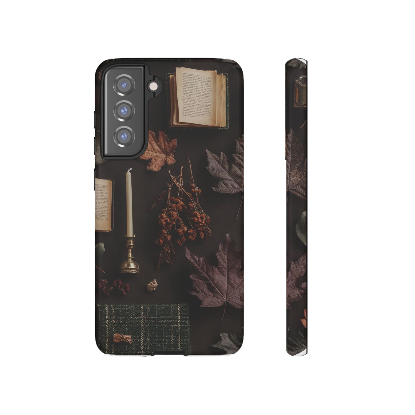 Floral Nature Phone Case, Tough Phone Case for Fall Decor, Phone Case for iPhone and Samsung, Stylish Protective Cover for iPhone