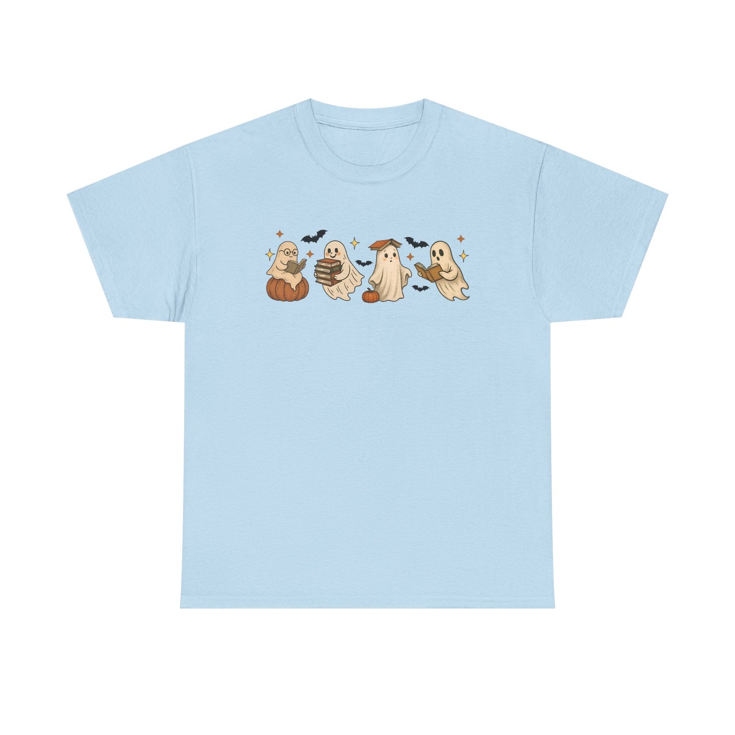 Halloween Ghost Unisex Tee, Halloween Tshirt, Fall T-Shirt, Spooky Shirt, Halloween Costume, Casual Wear
