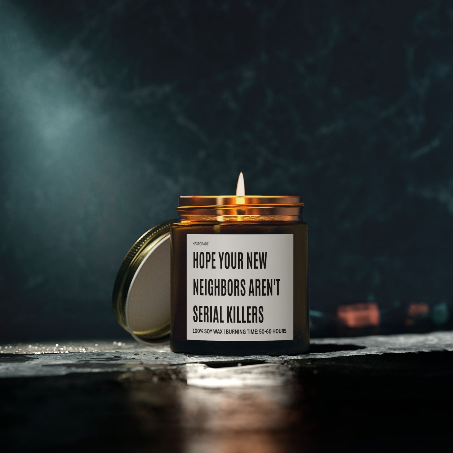 Funny Scented Candles, Gift for Home, Funny New Neighbor Candle, Unique Home Decoration, Soy Wax Candles