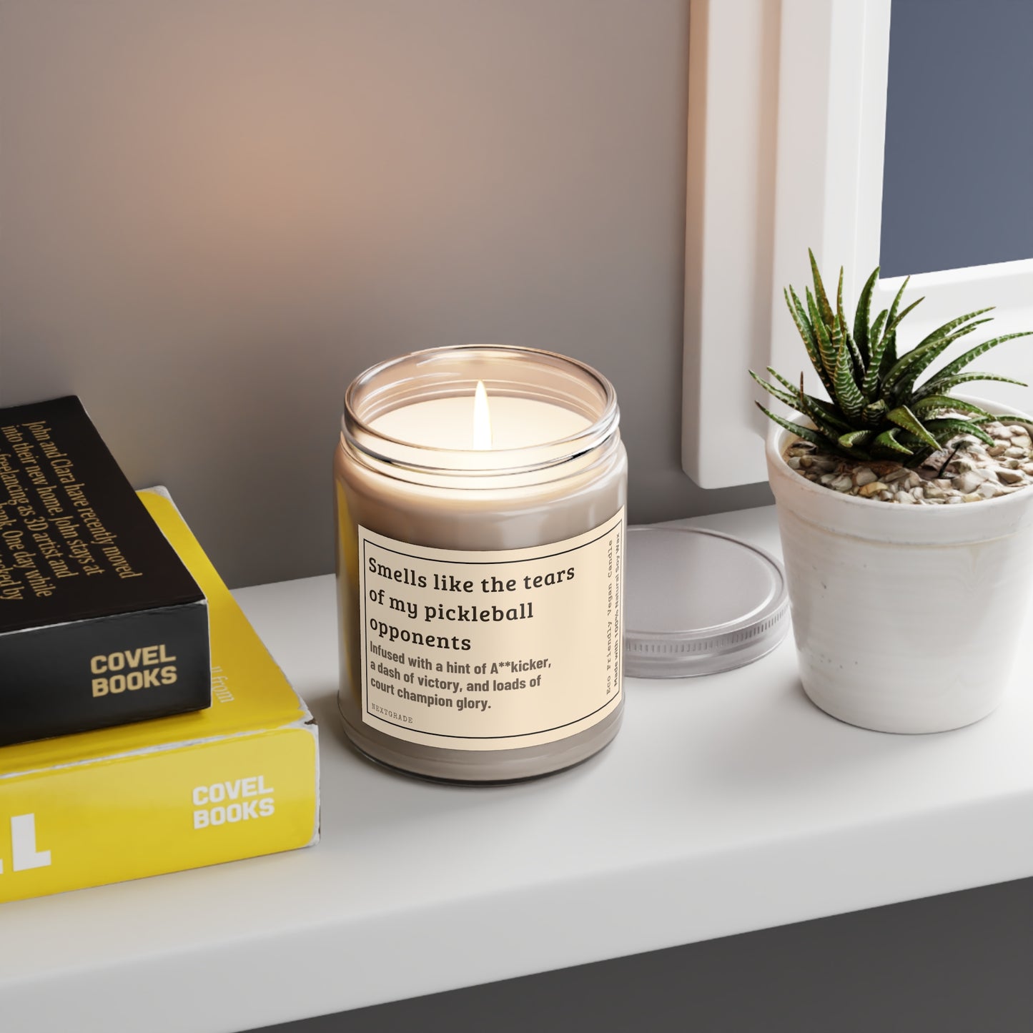 Scented Soy Candles, Pickleball-Themed Candles, Unique Gift for Athletes, Sports Candles, Home Fragrance, Funny Gift Idea