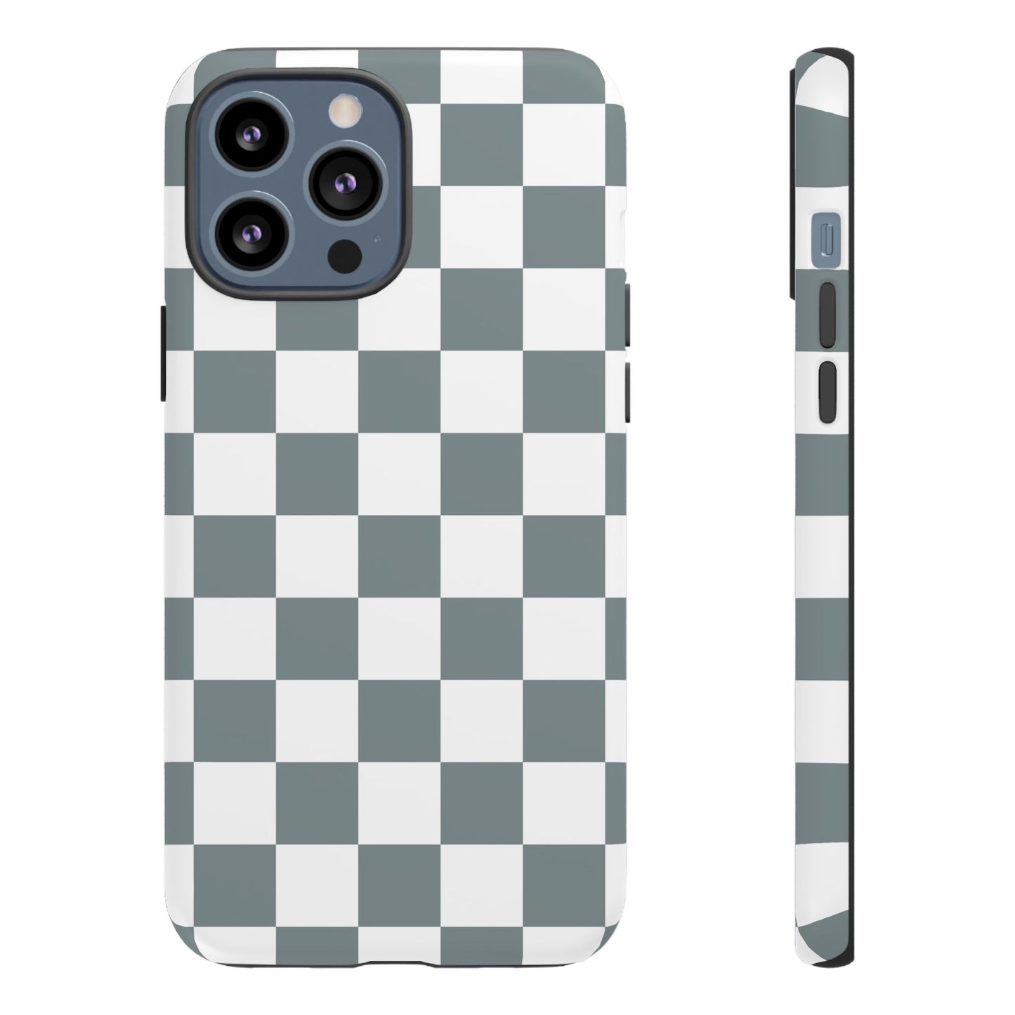 Stylish Checkerboard Phone Case, Durable Phone Cover, Unique Gift, iPhone 17 Pro, 17, 17 Air, 16, 15, 14, 13, 12, 11, X, XR, XS MAX