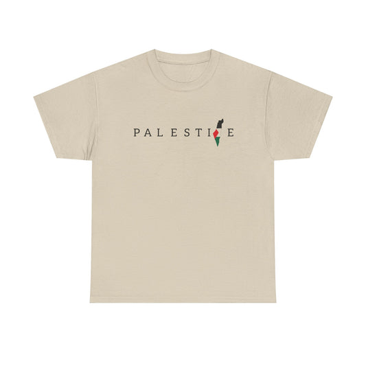 Palestine Heavy Cotton Tee, Comfortable and Stylish, Perfect for Casual Wear, Gifts, Activism, and Everyday Statements