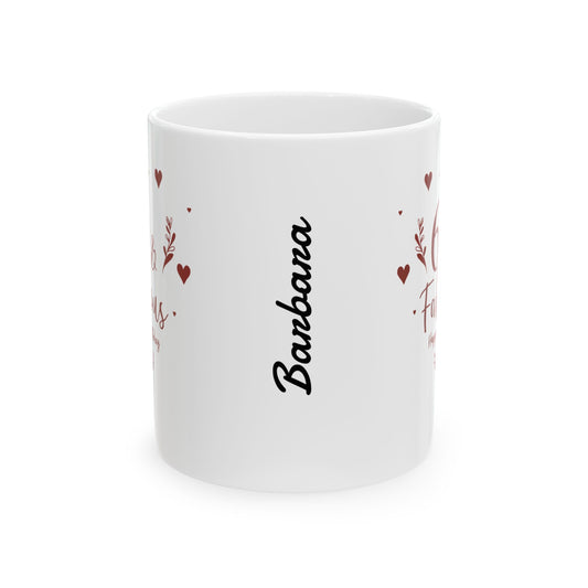 Personalized Fabulous 60th Birthday Ceramic Mug, Perfect Gift for Milestone Celebrations, Mug for Wife, Fun Coffee Mug, Birthday Gift