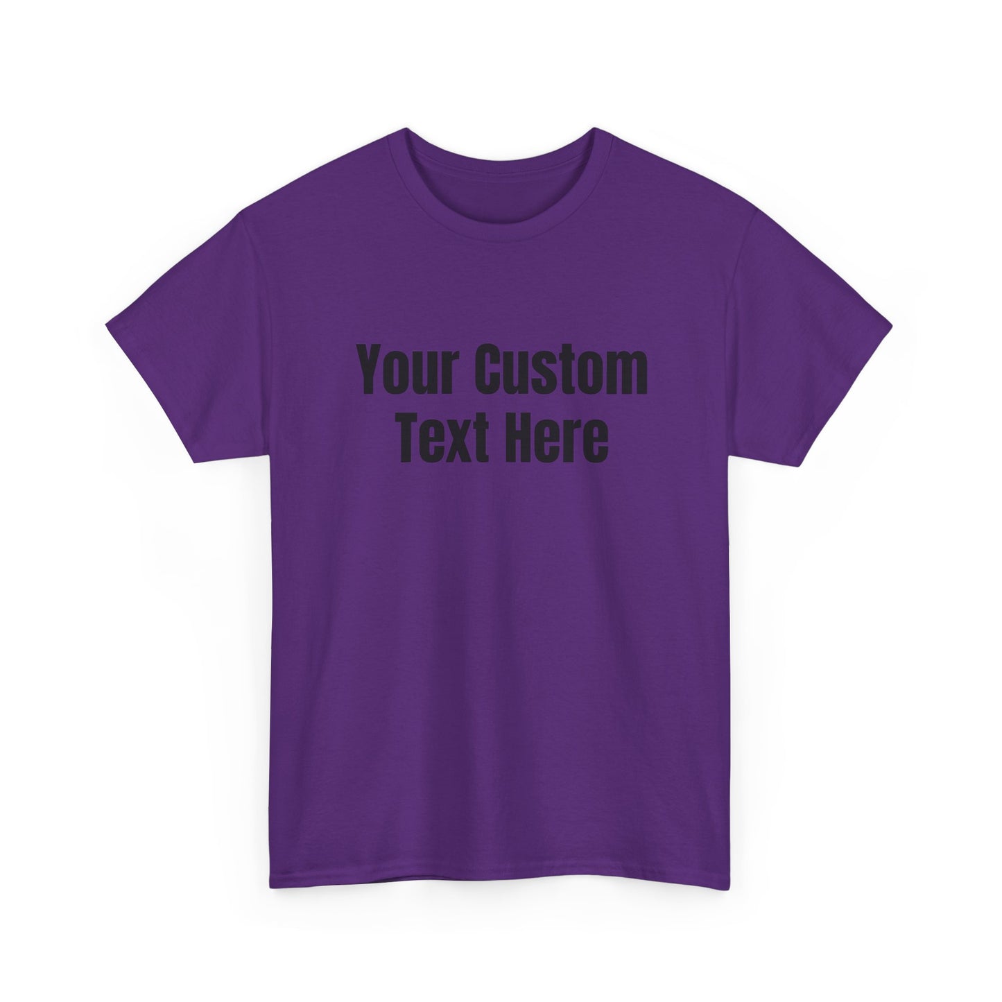 Customizable Heavy Cotton Tee - Perfect for Gifts, Events, Casual Wear, Team Outfits, Celebrations, Perfect Gift for Birthdays