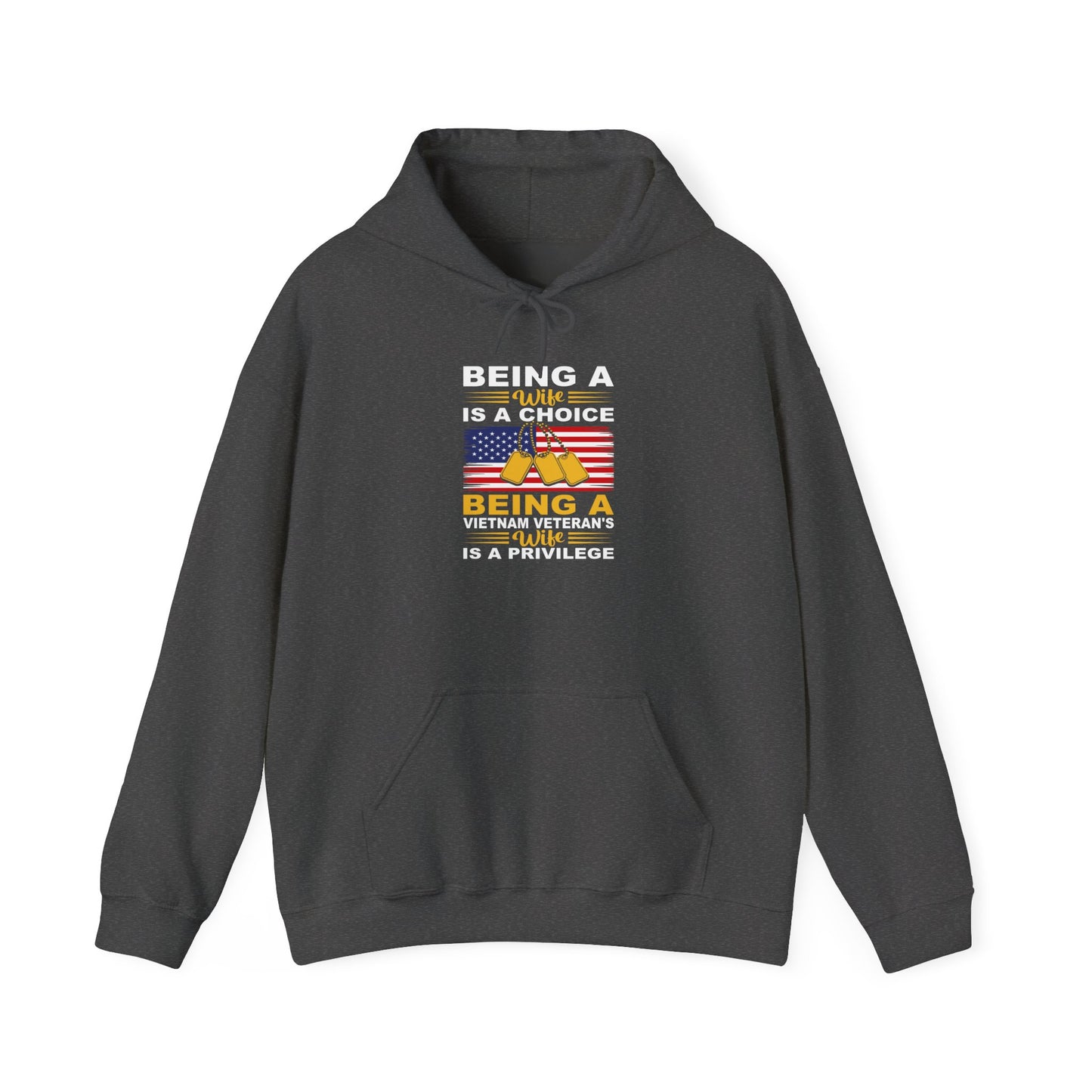 Vietnam Veterans Pride Sweatshirt Hoodie, Military Appreciation, Veteran's Day Gift, Casual Wear, Comfortable & Stylish, Gift for Wife