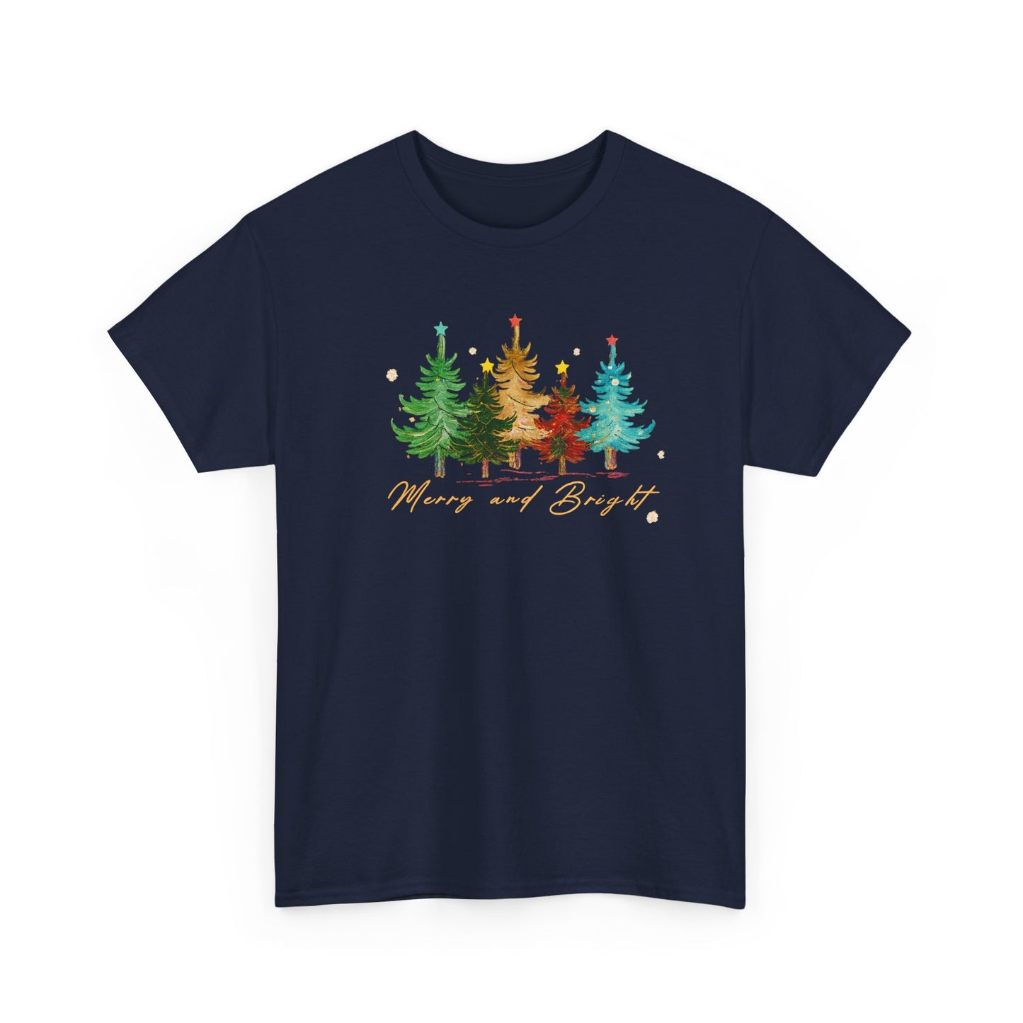 Merry and Bright Trees, Women's Christmas Shirt, Womans Holiday Shirt,Christmas Gift,Chic Winter Shirt,Cute Holiday Tee,Christmas Tree Shirt