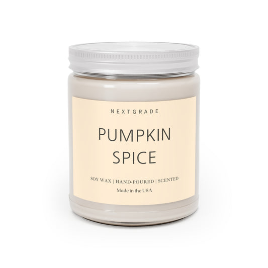Pumpkin Spice Soy Candle, Halloween Candle, Halloween Gift, Cozy Home Decor, Fall Fragrance, Gift for Her, Hand-Poured Candle