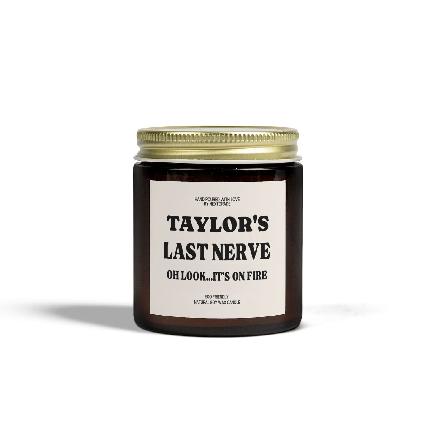 Personalized Scented Candles, Custom Last Nerve Candle, Custom Name Candle, Funny Gift, Personalized Candle Gift, Funny Candle, Birthday