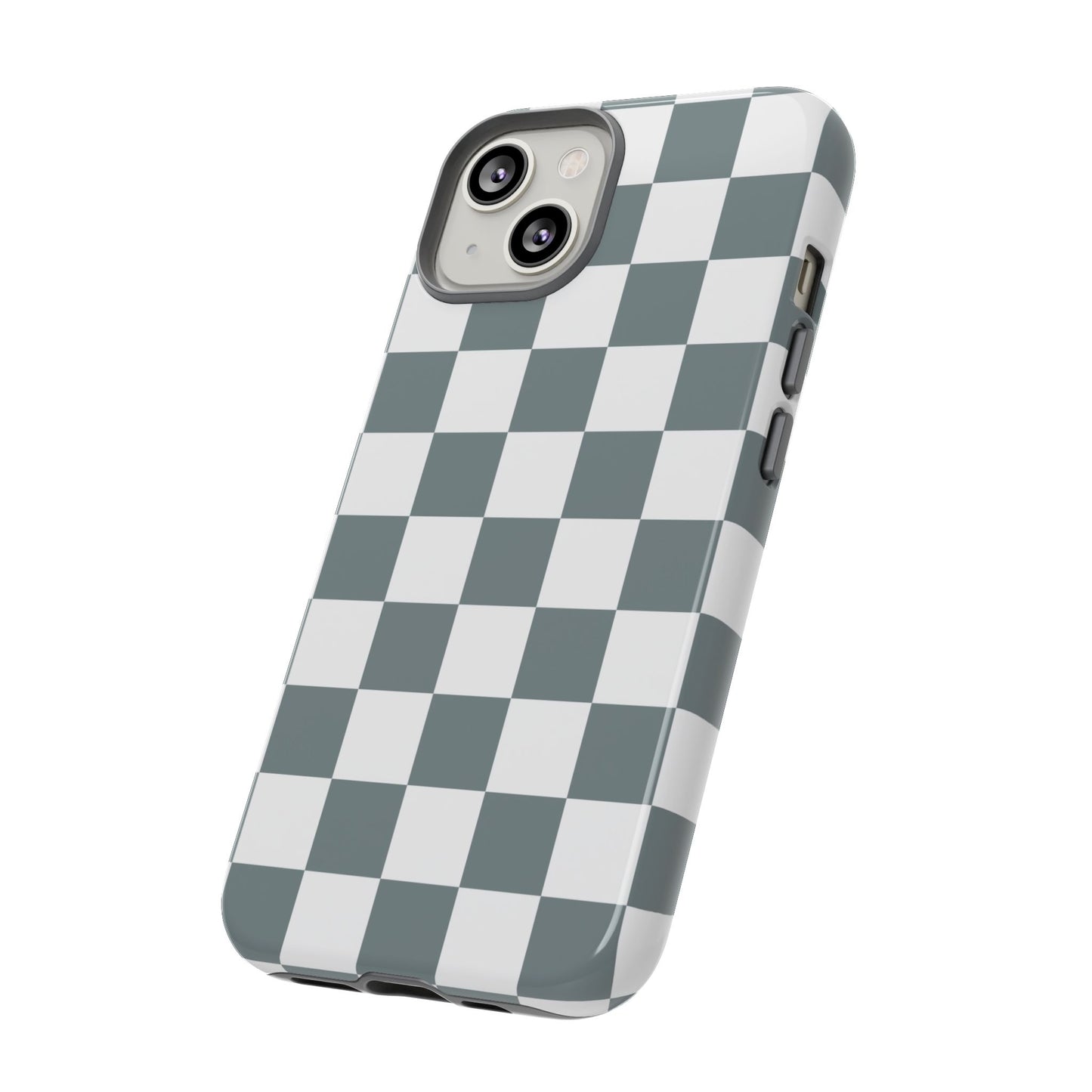 Stylish Checkerboard Phone Case, Durable Phone Cover, Unique Gift, iPhone 17 Pro, 17, 17 Air, 16, 15, 14, 13, 12, 11, X, XR, XS MAX
