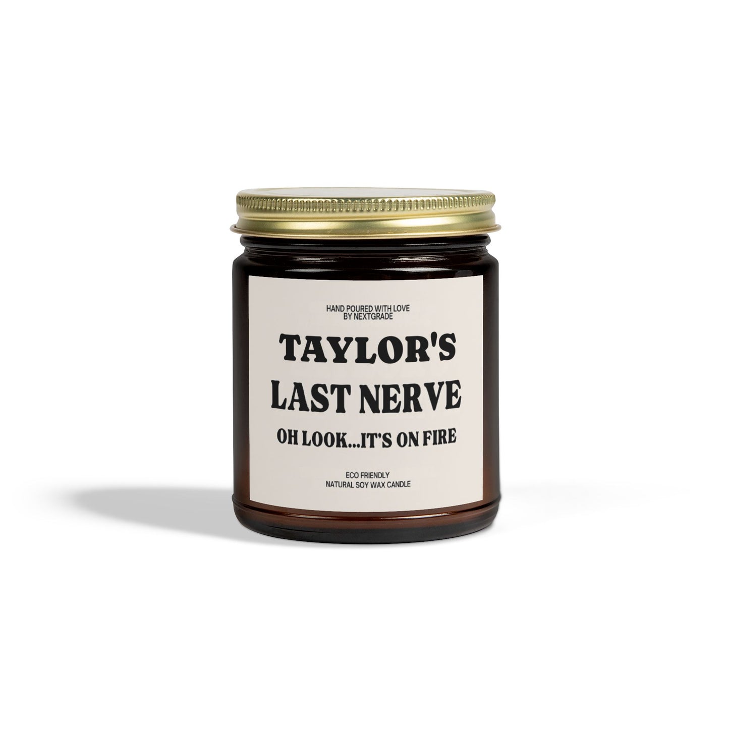 Personalized Scented Candles, Custom Last Nerve Candle, Custom Name Candle, Funny Gift, Personalized Candle Gift, Funny Candle, Birthday