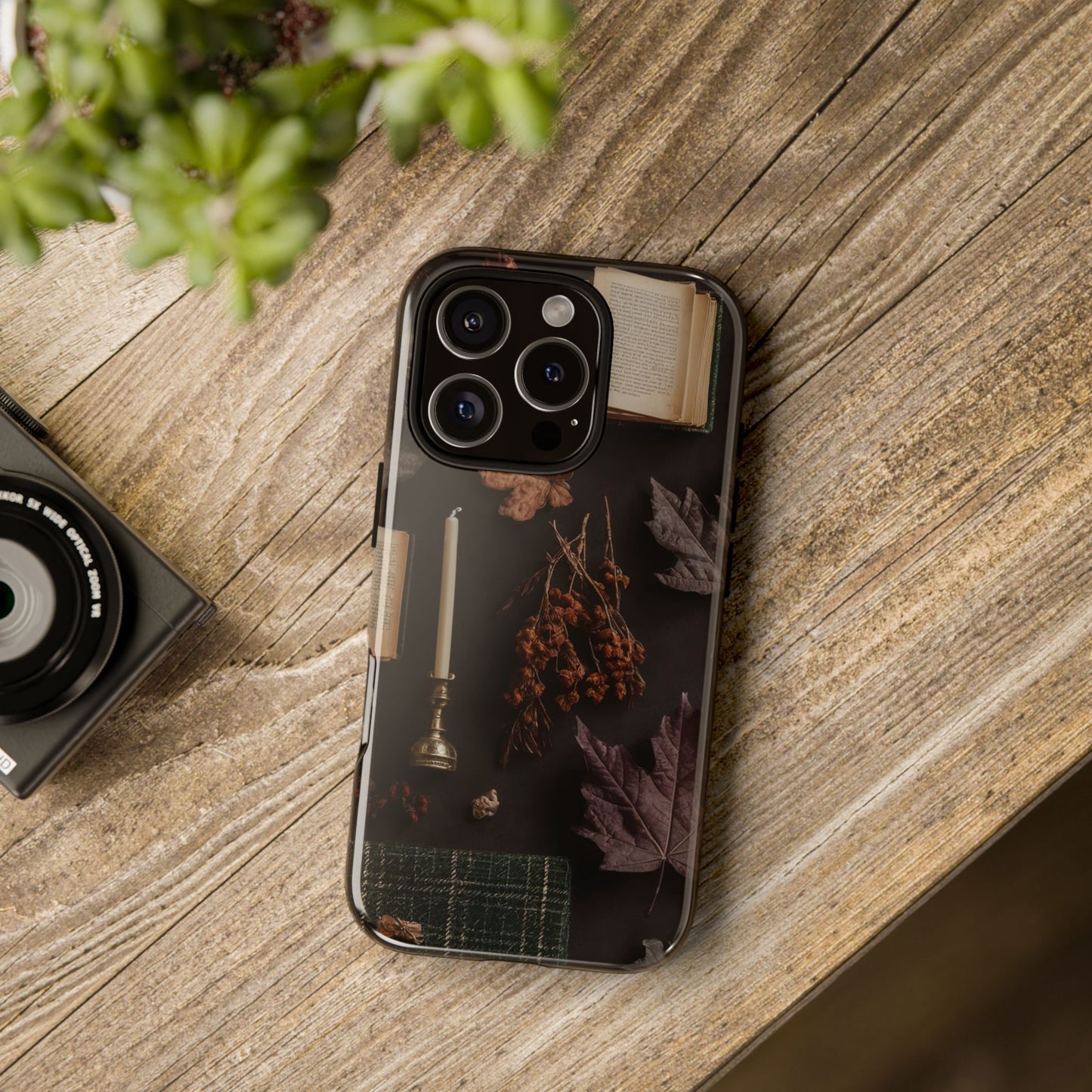 Floral Nature Phone Case, Tough Phone Case for Fall Decor, Phone Case for iPhone and Samsung, Stylish Protective Cover for iPhone
