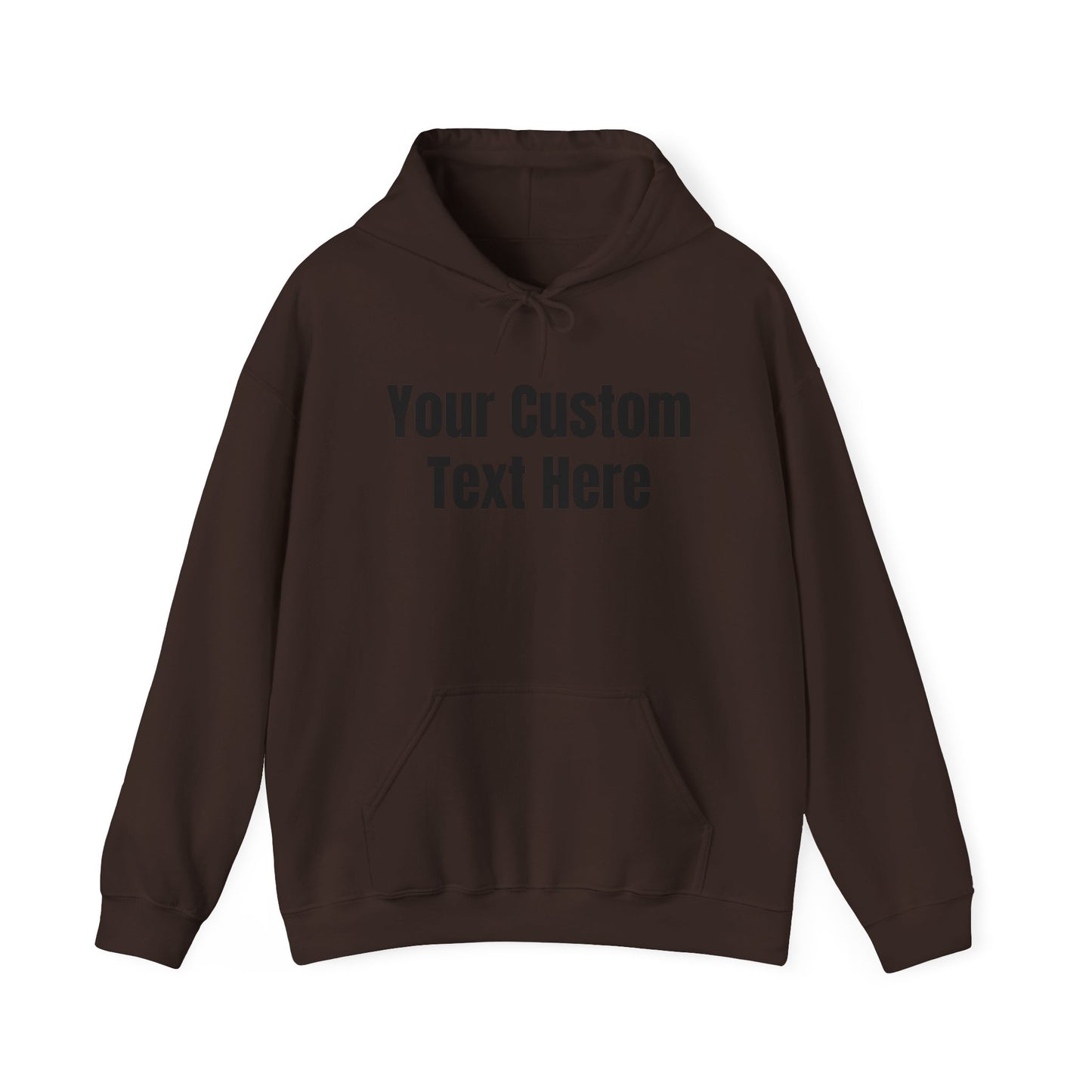 Customizable Hooded Sweatshirt, Personalized Gift, Cozy Hoodie, Custom Text Apparel, Fall Fashion Essential, Perfect for Birthdays
