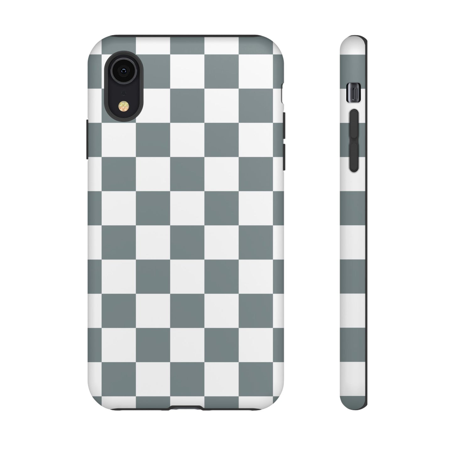 Stylish Checkerboard Phone Case, Durable Phone Cover, Unique Gift, iPhone 17 Pro, 17, 17 Air, 16, 15, 14, 13, 12, 11, X, XR, XS MAX