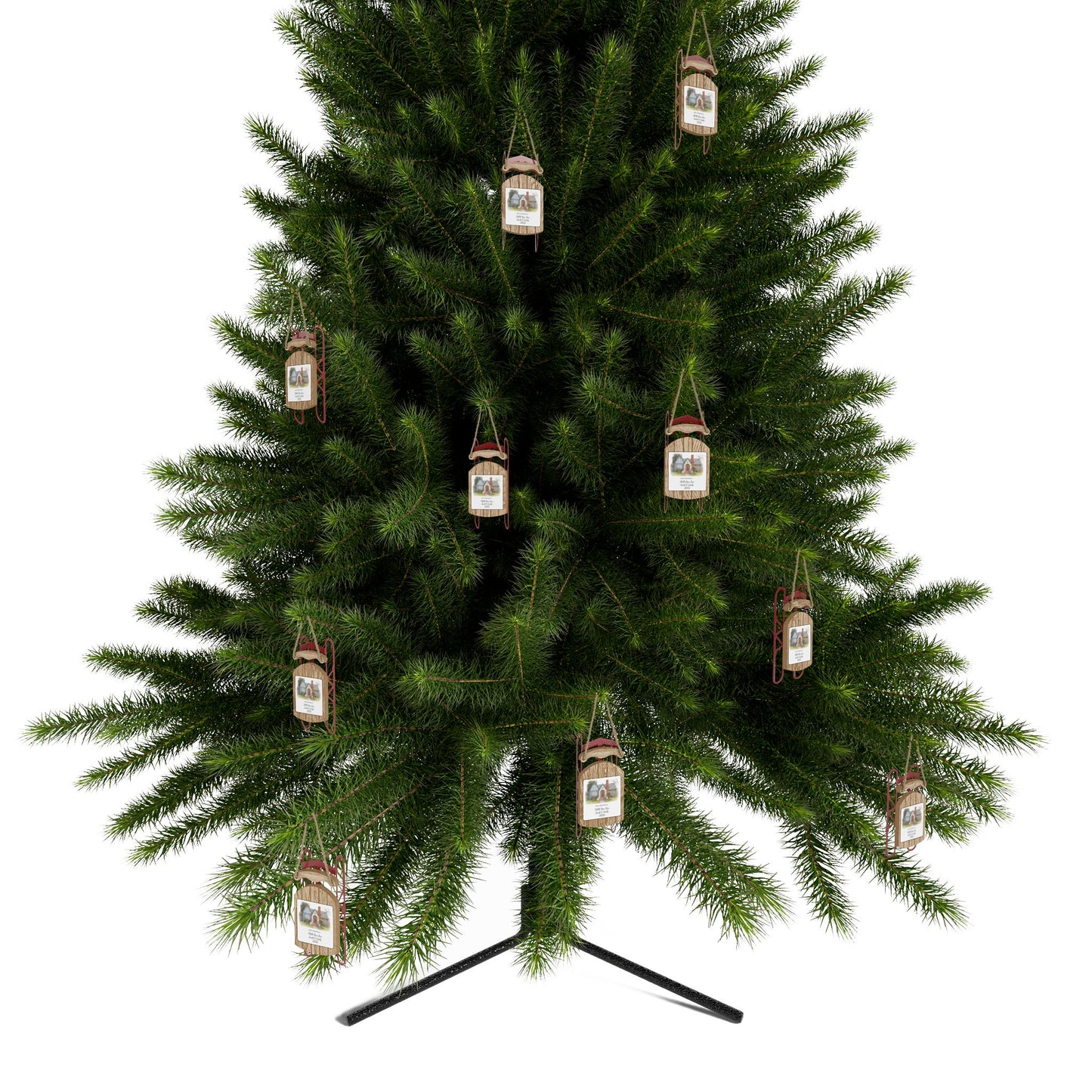 Ornament, New Home Christmas Decor, Personalized Photo Decoration, Housewarming Gift, Family Keepsake, Holiday Tree Decoration
