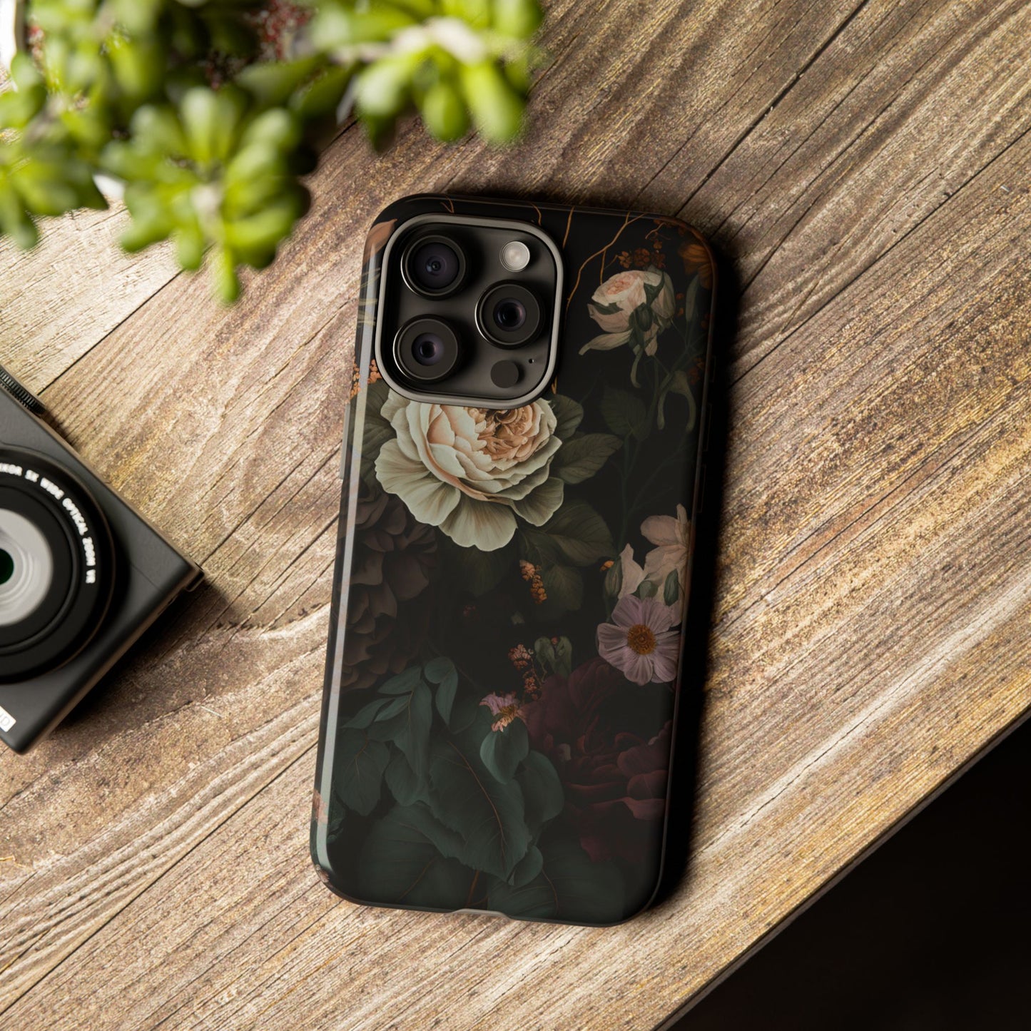 Floral Phone Case For iPhone And Samsung, Tough Cases, Flower Design, Stylish Protection, Gift for Her, Nature Lovers Accessory, Floral Gift