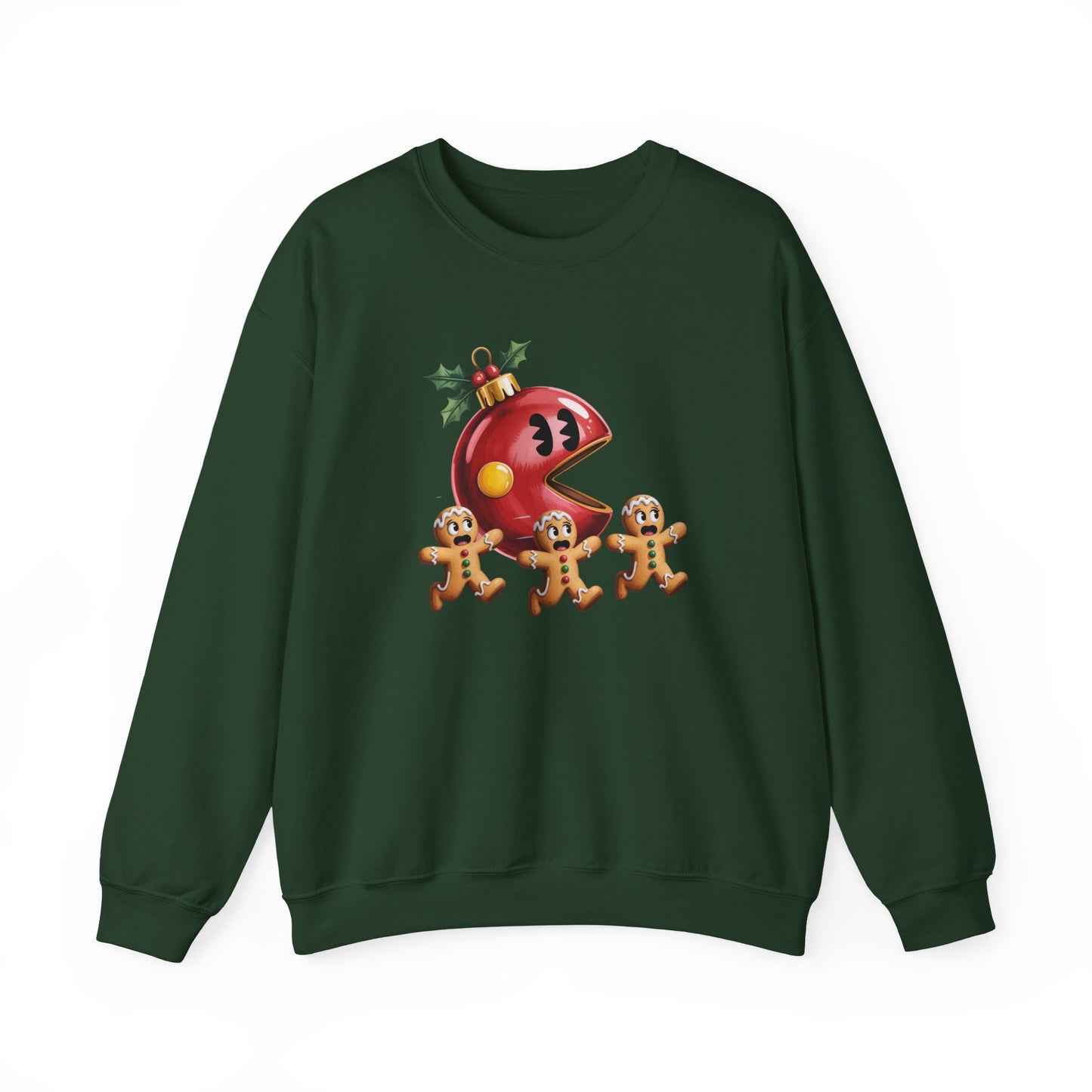 Festive Crewneck Sweatshirt, Christmas Gift, Holiday Apparel, Cozy Winter Wear, Casual Sweater, Fun Graphic Sweatshirt
