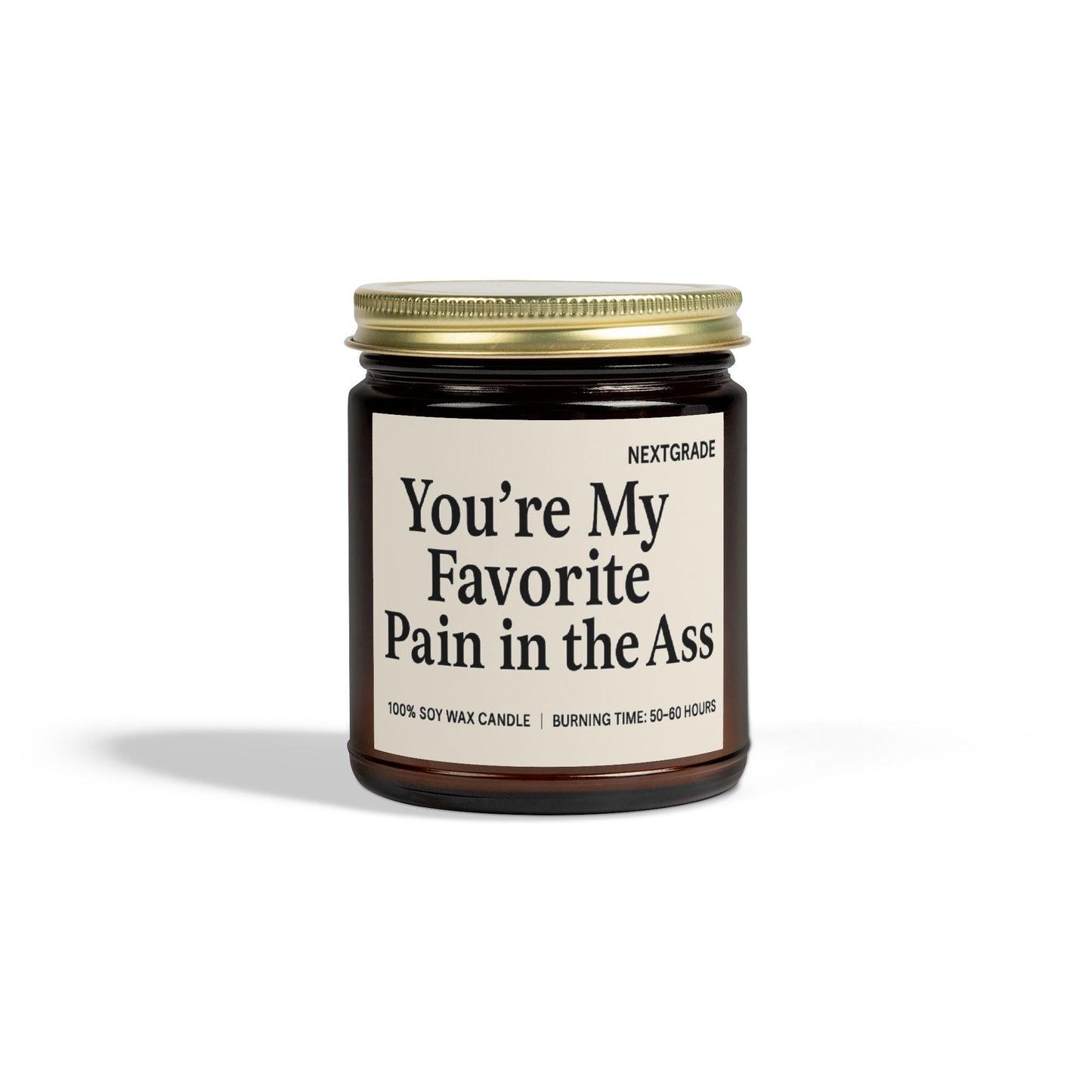 You're My Favorite Pain in the A** Scented Candle, Funny Gift Candle, Home Decor, Relaxation Candle, Unique Gift for Friends, Birthday Gift