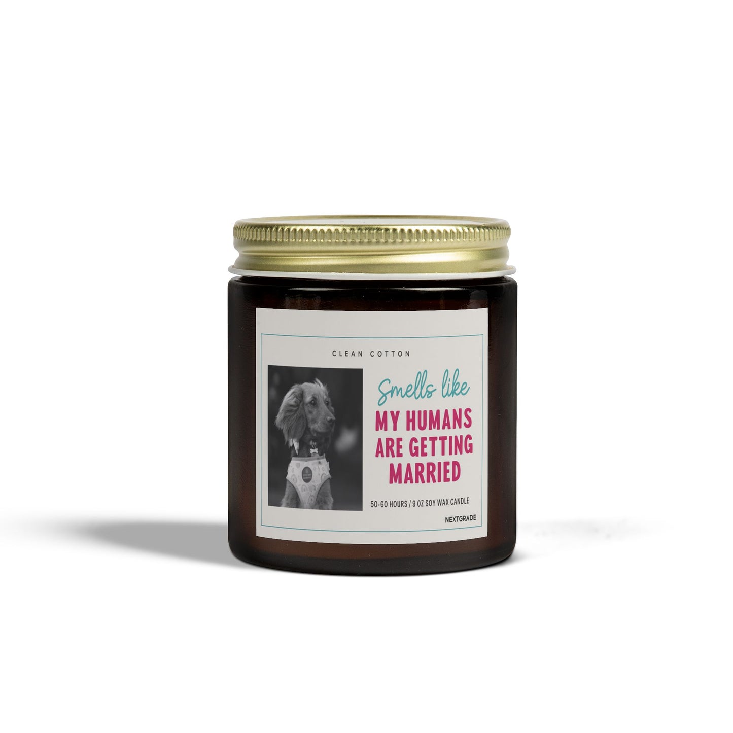 Wedding Scented Candle, Perfect for Engagements, Bridal Showers, Home Decor, Pet Lovers, Unique Gift Idea