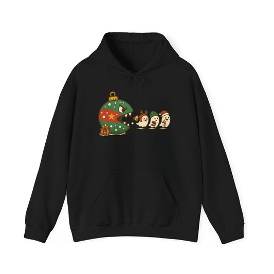 Funny Hooded Sweatshirt, Holiday Sweatshirt, Cozy Winter Apparel, Christmas Gift, Unisex Sweatshirt, Seasonal Fashion, Cute Hoodie