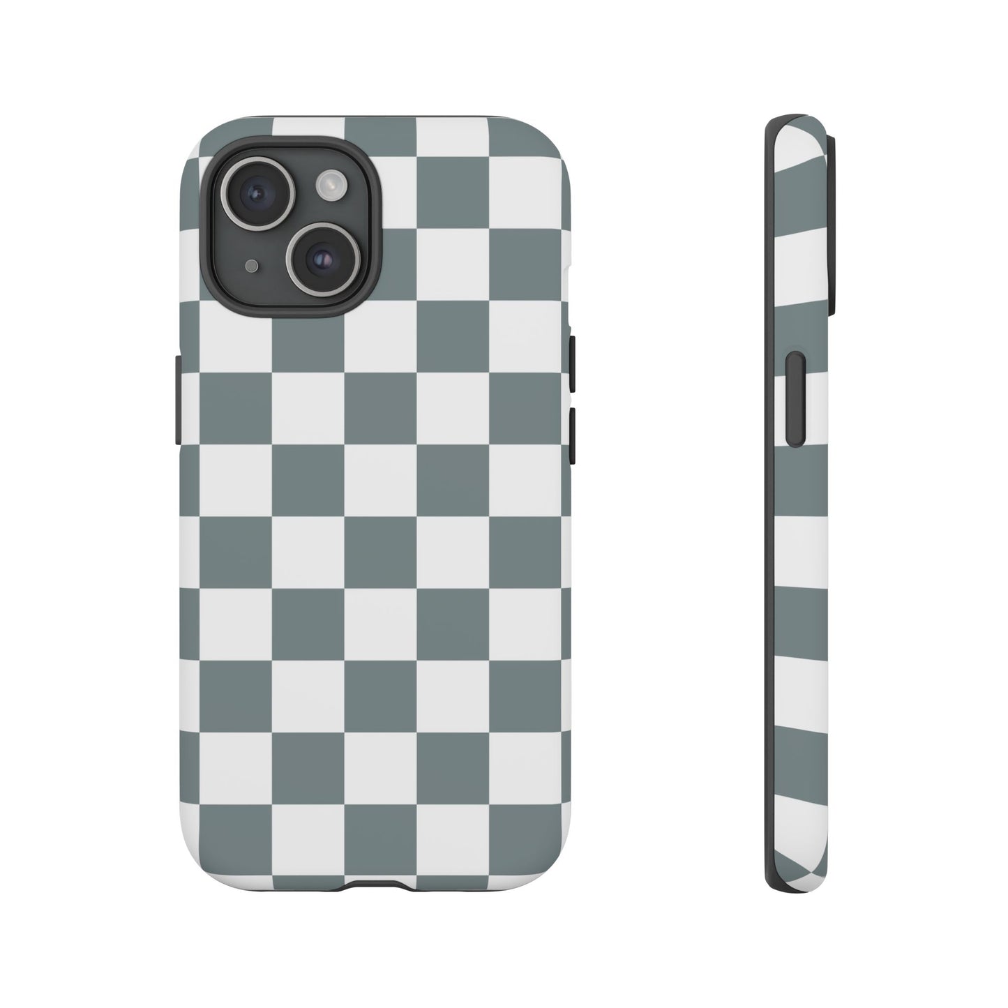 Stylish Checkerboard Phone Case, Durable Phone Cover, Unique Gift, iPhone 17 Pro, 17, 17 Air, 16, 15, 14, 13, 12, 11, X, XR, XS MAX