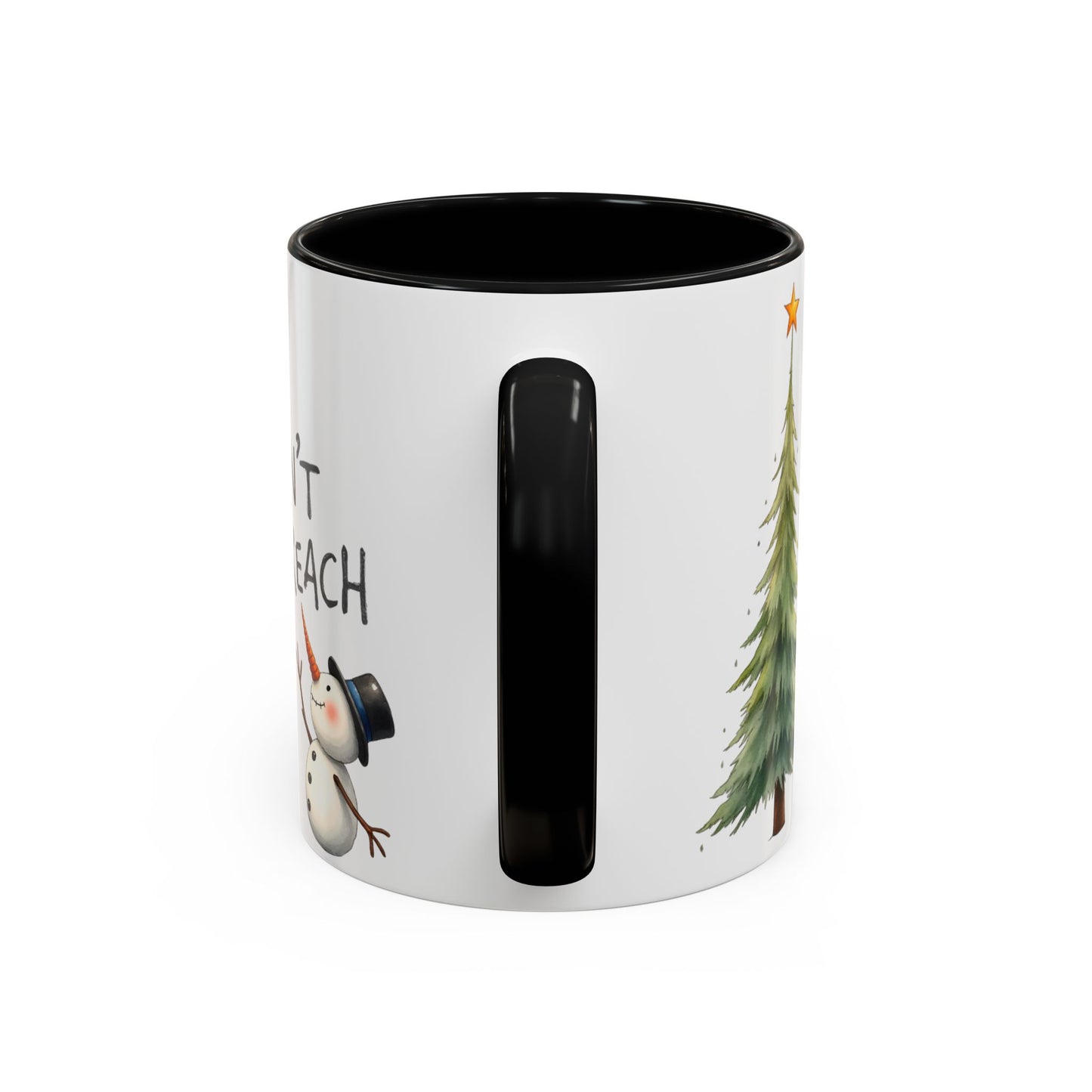 Personalized Holiday Coffee Mug, Cute Snowman Design, Winter Drinkware, Festive Gift, Custom Name Mug, Christmas Day Gift